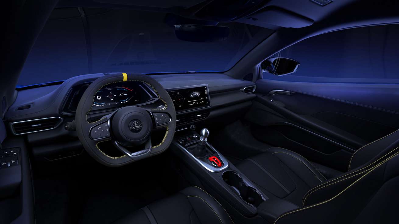 Lotus Emira intérieur